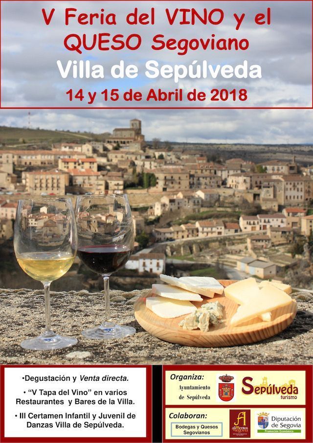 V feria vino y queso
